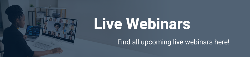 Live Webinars